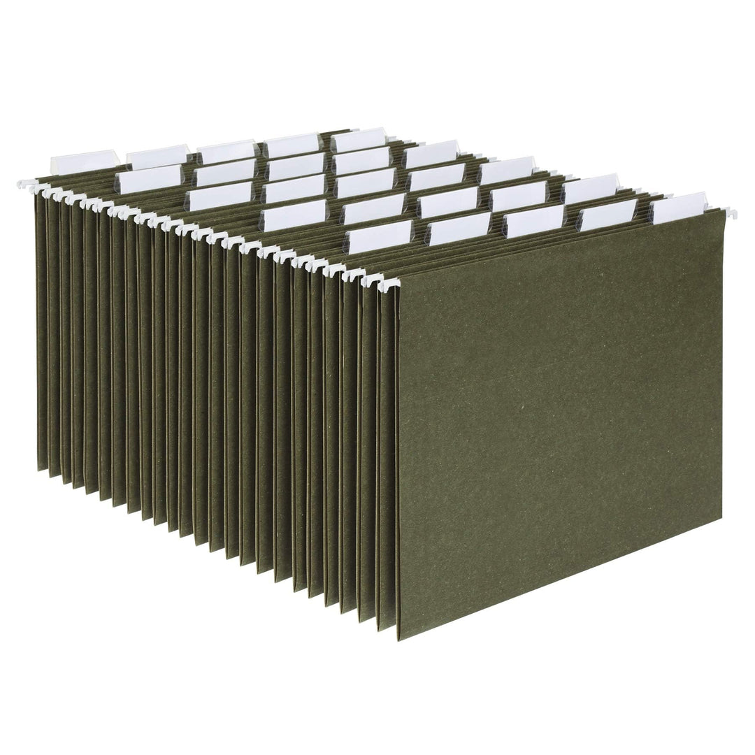 Pendaflex Essentials 81602 Hängemappen, Briefgrösse, 1/5 Reiter, Standardgrün, 25 Stück pro Box Stan