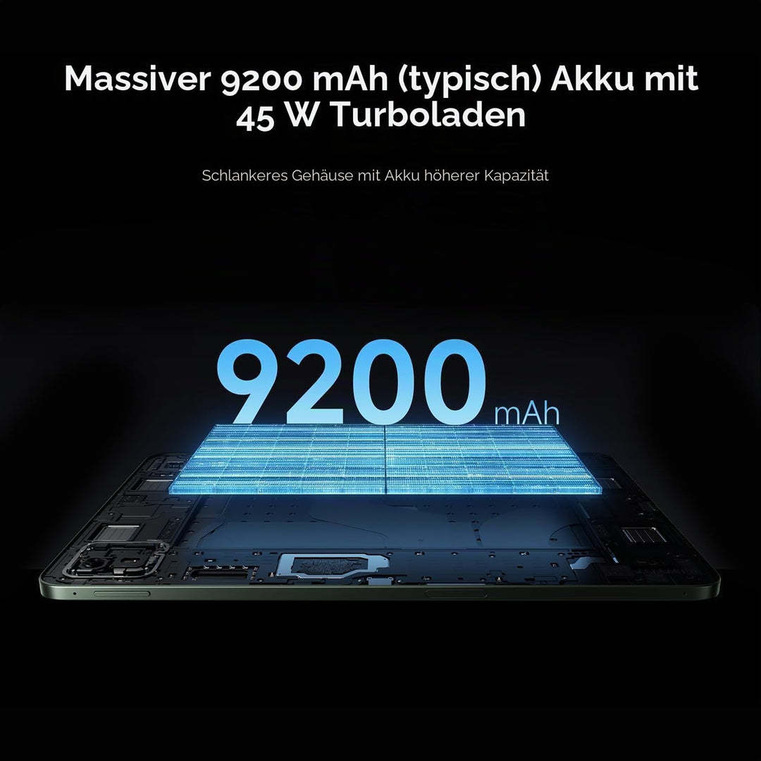 XIAOMI Pad 8 8 GB/256 GB, WiFi 7, 11,2" 3,2K Tablet, Dolby Atmos Sound, Snapdragon 870 Prozessor, 92
