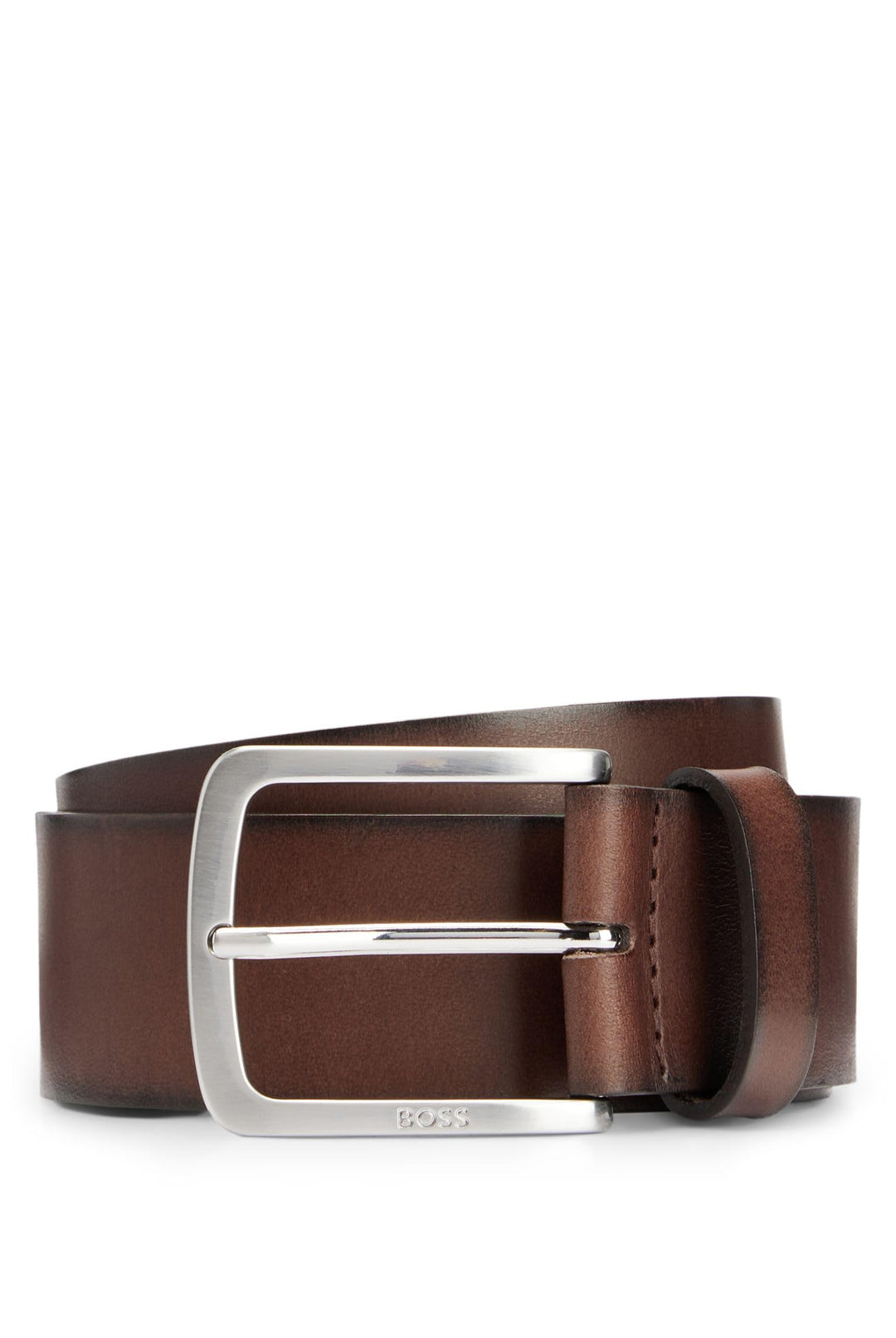 BOSS Herren Gürtel 80 Dark Brown202, 80 Dark Brown202