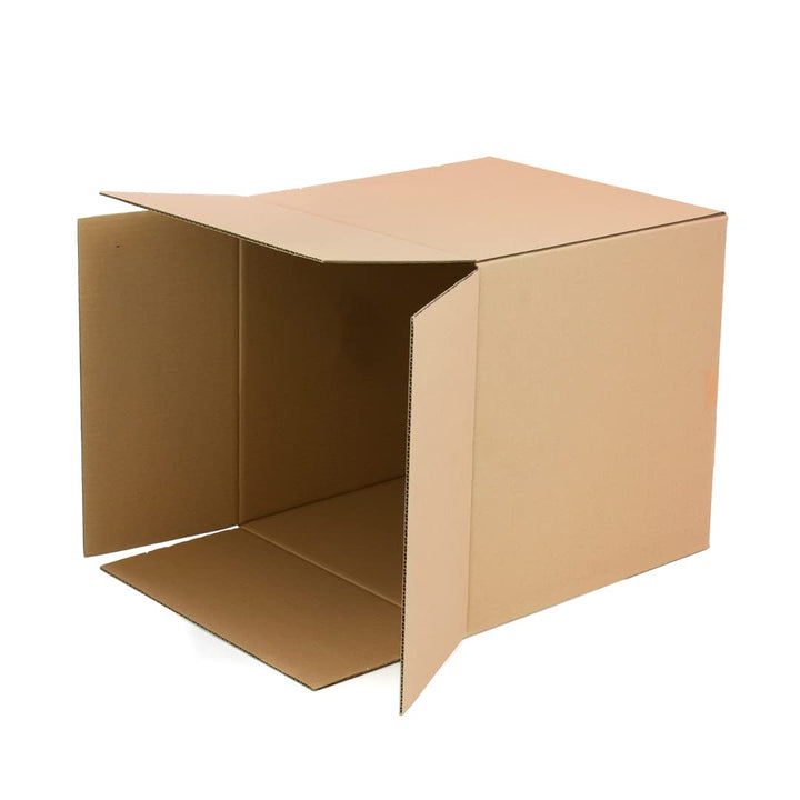 Packung mit 25 Versandkartons, Aufbewahrungsboxen, einfacher Kanal verstärkt, Aufbewahrungsbox, Mass