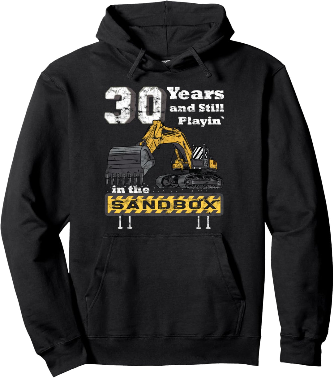 Baggerbediener Baggerfahrer Papa 30.Geburtstag Bagger Pullover Hoodie