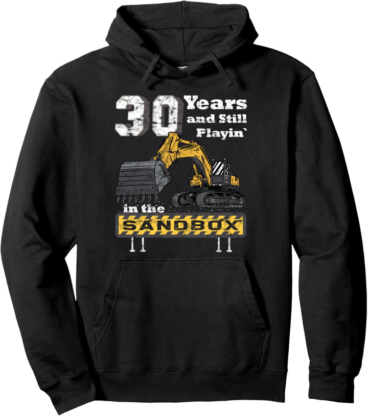 Baggerbediener Baggerfahrer Papa 30.Geburtstag Bagger Pullover Hoodie
