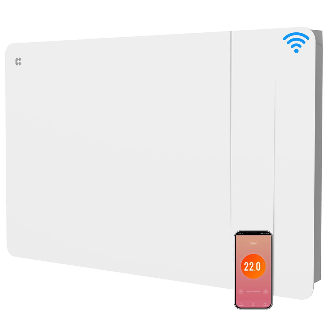 CIARRA CBHTD15A-W Keramik Elektroheizung 1500 W - WiFi Konvektor Heizung für ca. 20 m², für ca. 20 m