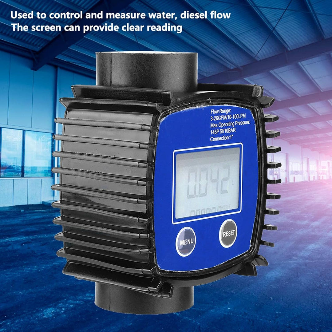 1-Zoll-Innengewinde-Digital-Turbinen-Durchflussmesser Durchflussmesser für Wasser-Öl