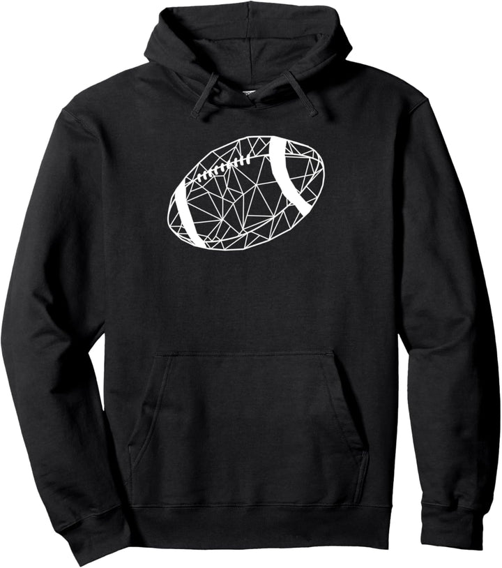 Rugby Ball Sport - Spieler Teamsport Rugby Pullover Hoodie
