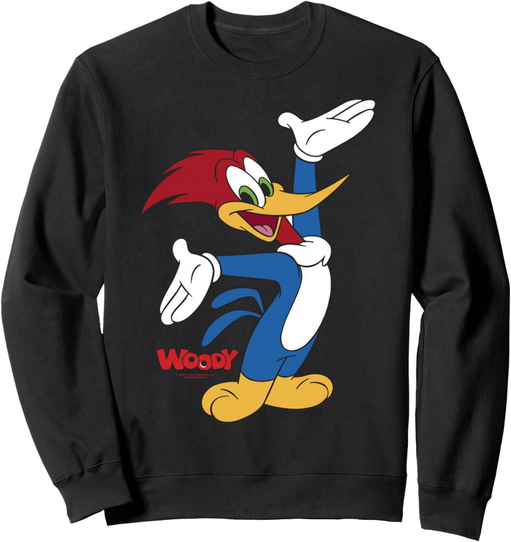 Woody Woodpecker Full Body Logo Portrait Sweatshirt
