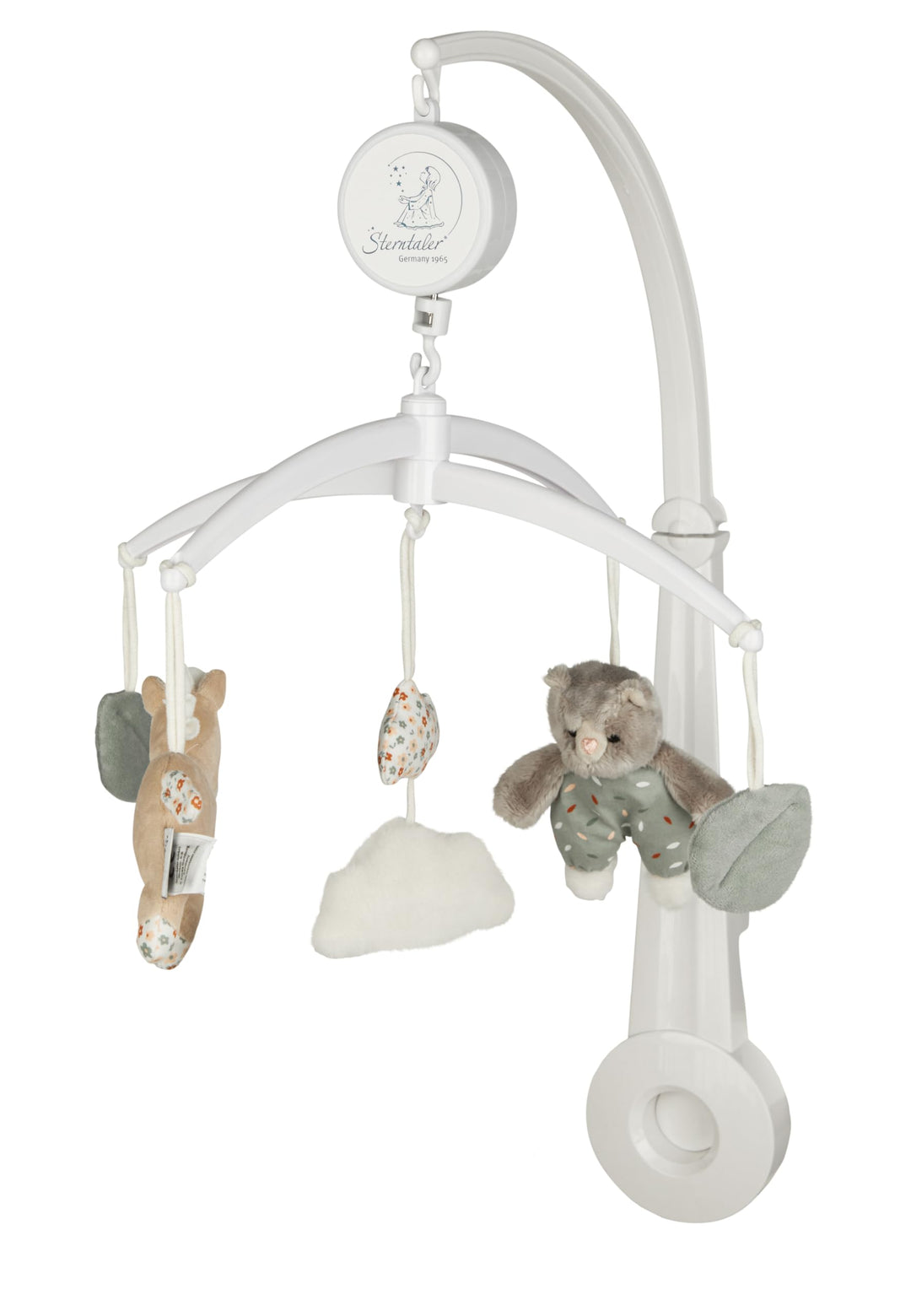 Sterntaler Mobile Bauernhof - Baby Mobile mit Plüschfiguren aus weichem Flausch & wattiert mit Polye