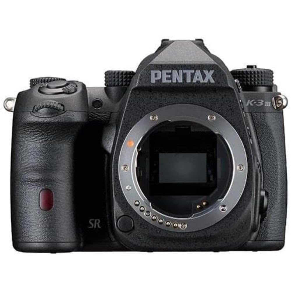 Pentax K-3 Mark III Monochrom Gehäuse Schwarz APS-C DSLR-Kamera - Sichtfeld 100%, optischer Sucher,