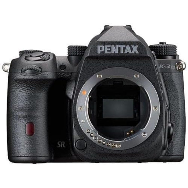 Pentax K-3 Mark III Monochrom Gehäuse Schwarz APS-C DSLR-Kamera - Sichtfeld 100%, optischer Sucher,