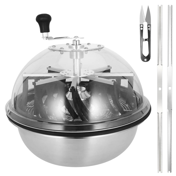 Mi hogar 16 Zoll Blatt Bowl Trimmer Maschine Twisted Spin Cut für Pflanze Knospe und Blume mit verbe