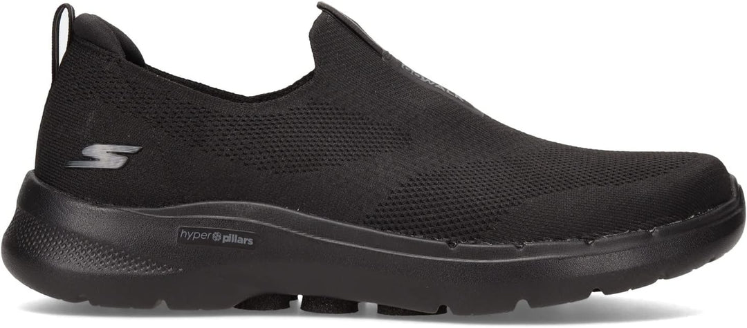 Skechers Herren Go Walk 6 Sneaker 48 EU Black Textile, 48 EU Black Textile
