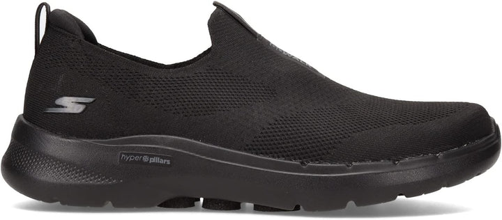 Skechers Herren Go Walk 6 Sneaker 39.5 EU Schwarz, 39.5 EU Schwarz