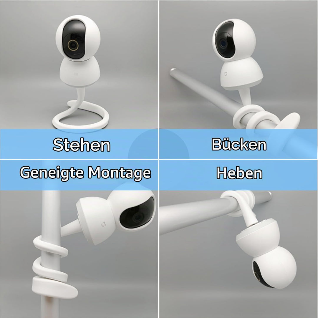 Lonnky Babyphone Halterung, 1/4 Zoll Schraubenkompatibel, Passend für Babystar, Vtech, Nanit, Motoro