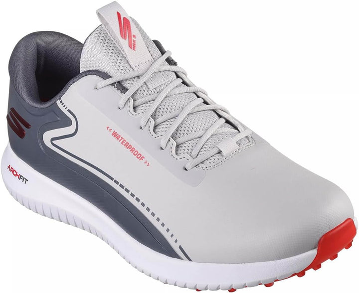 Skechers Herren Go Golf Max 3Sneaker 41 EU Grau, 41 EU Grau