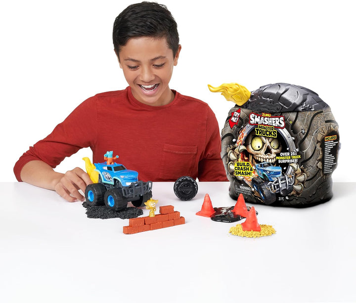 Smashers Monster Truck Surprise, Dino Drifter, von ZURU Monster Truck, Überraschung (Dino Drifter),
