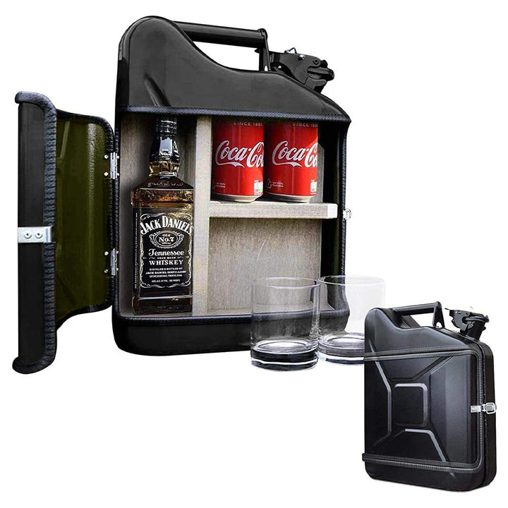 mikamax Kanister - Geschenkset - Getränkehalter - Weinlagerung - Weinlagerung - Vatertagsgeschenk -