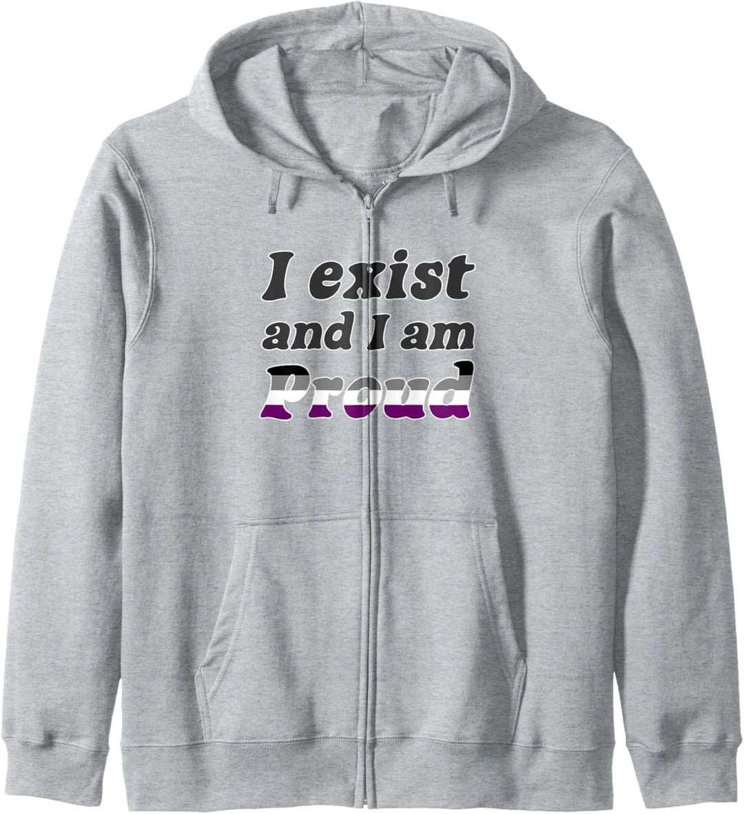 Trendy Pride Exist Proud Stack Kapuzenjacke