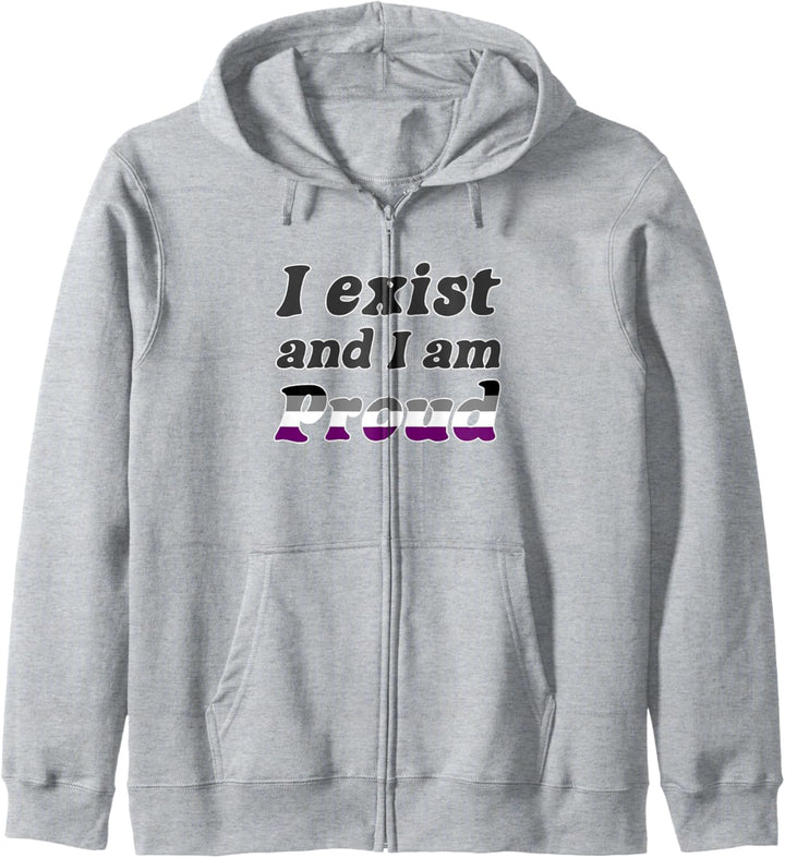 Trendy Pride Exist Proud Stack Kapuzenjacke