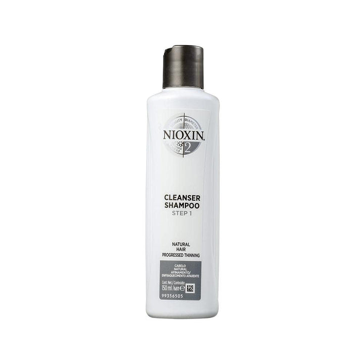 Nioxin Hair System 2 - Set Shampoo + Pflegespülung + Behandlung für feines Haar mit Schwächung, 1er