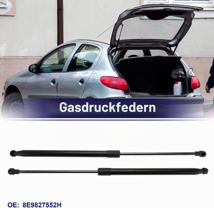 2x Gasfeder Heckklappe Dämpfer 8E9827552H Gasdruckfeder Heckklappendämpfer für A4 Avant (8ED) Kombi