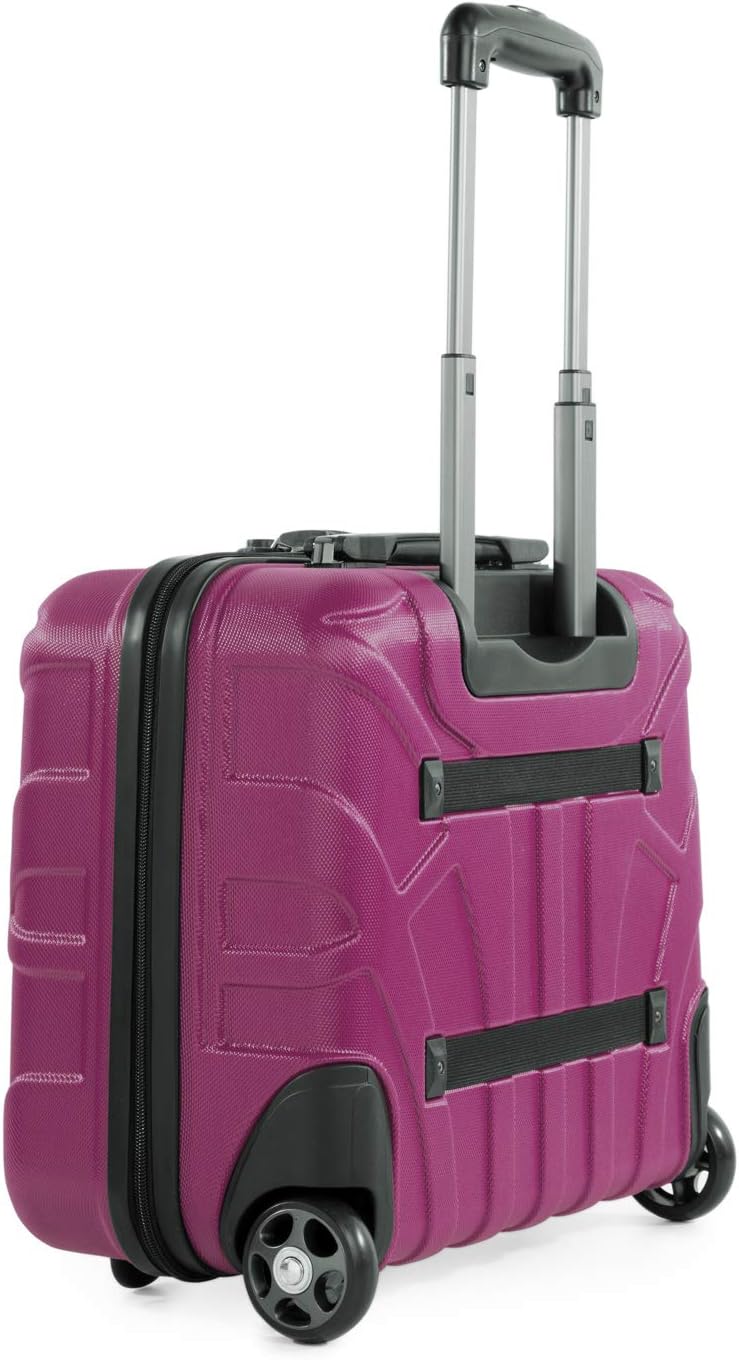 SUITLINE – Pilotentrolley Hartschale, Business Trolley, Kabinengepäck, Handgepäck Trolley, Pilotenko
