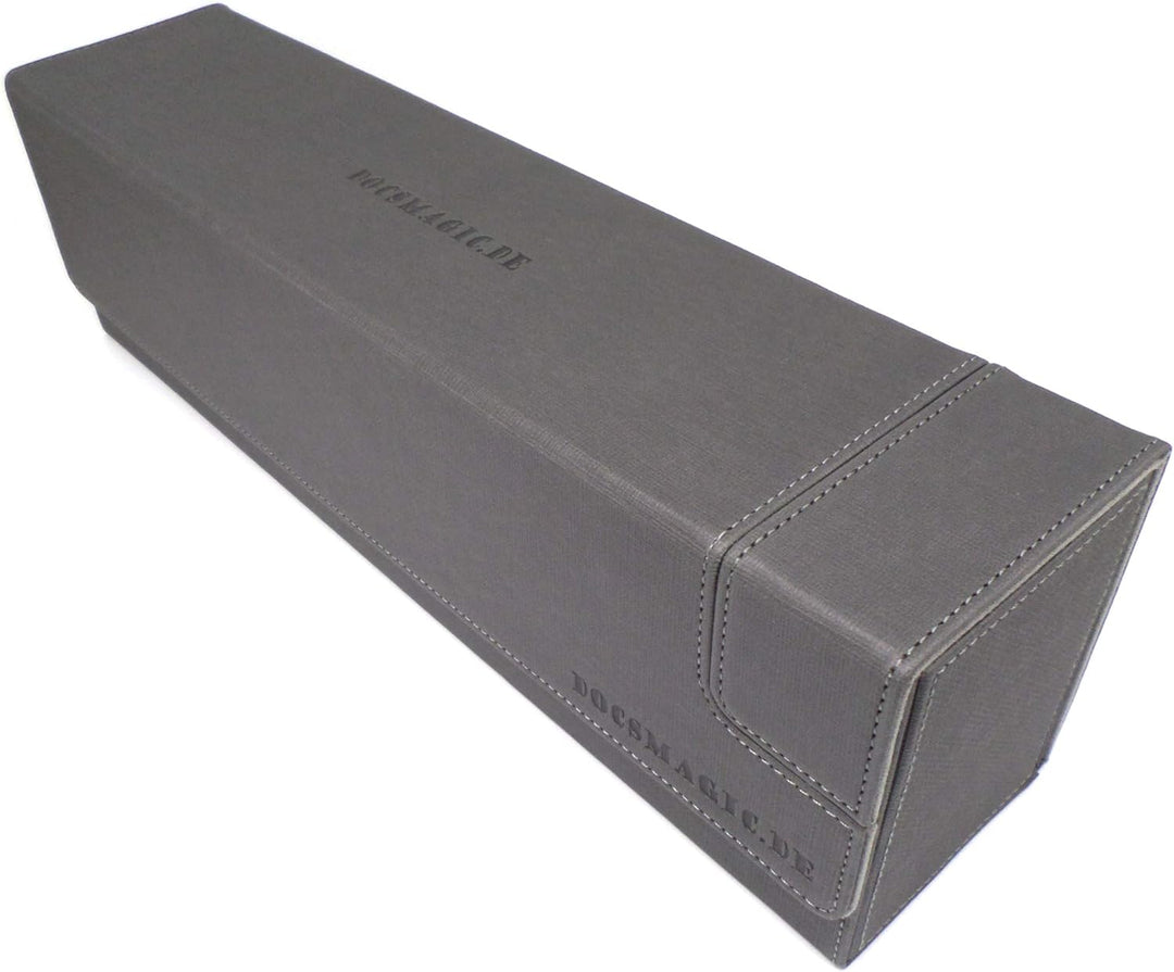 docsmagic.de Premium Magnetic Tray Long Box Silver Large + 4 Flip Boxes - Silber Large + 4 Flip Boxe
