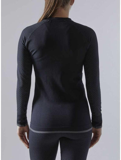 Craft Damen ADV Warm Fuseknit Intensity Ls W Oberteile XL Schwarz, XL Schwarz