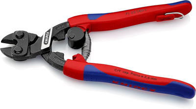 Knipex CoBolt® Kompakt-Bolzenschneider schwarz atramentiert, mit schlanken Mehrkomponenten-Hüllen, m