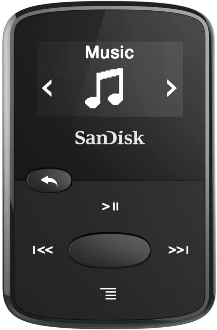 SanDisk Clip Jam 8GB MP3-Player - Schwarz Clip Jam 8GB