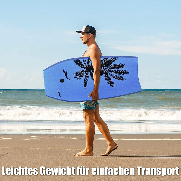COSTWAY Bodyboard, Schwimmbrett Schwimmboard, Surfbrett Kinder und Erwachsene, Surfboard, Sup-Board