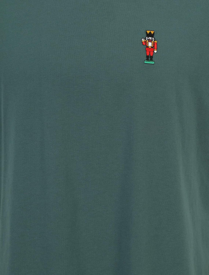 IRIEDAILY T-Shirt Nutcrax Emb, Bio-Baumwolle, S Cool Jungle