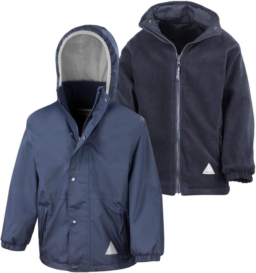 Result R160j Reversible StormDri 4000 Fleecejacke, Unisex, R160J XXL Violett, XXL Violett