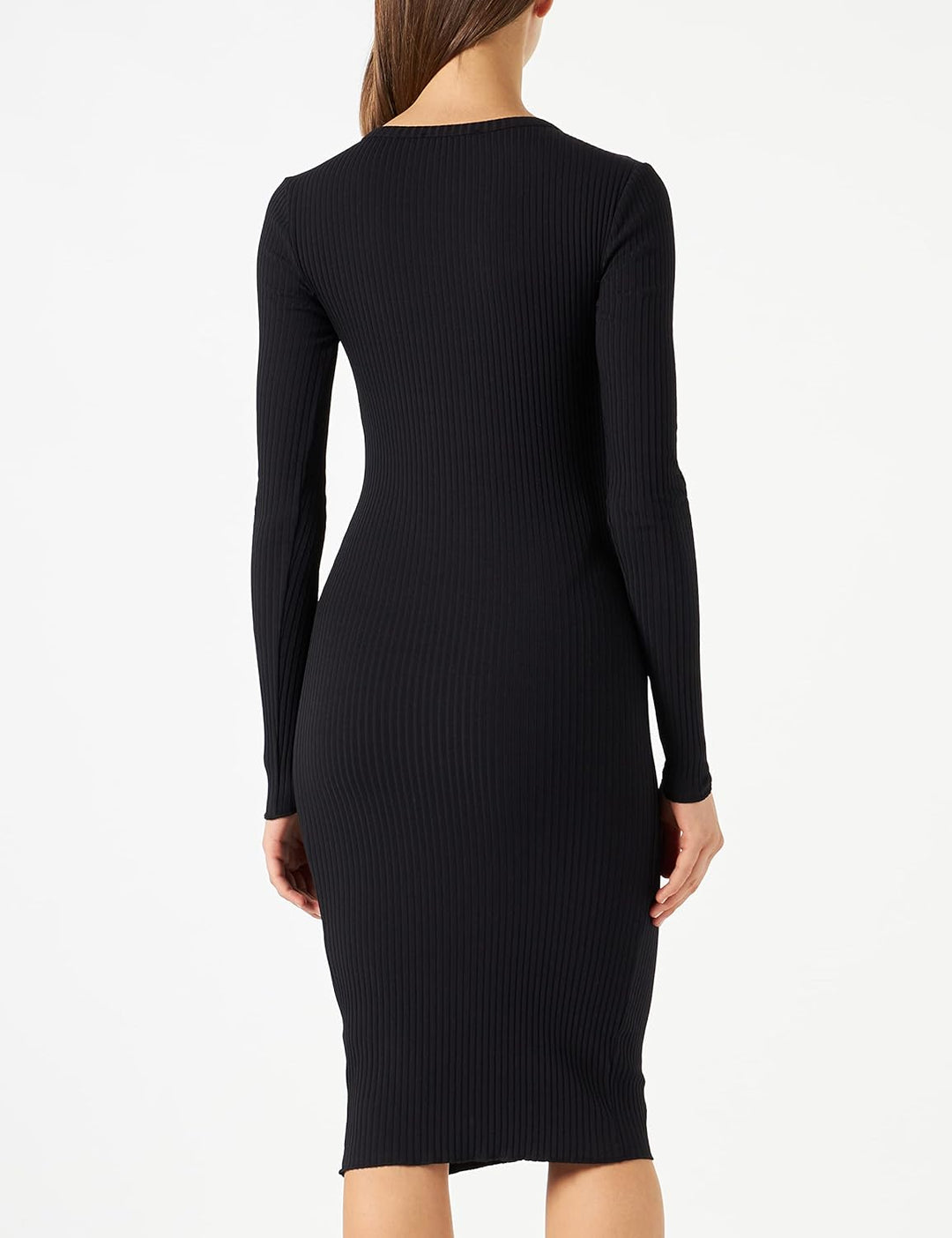 Supermom Damen Dress Clarkson Nursing Long Sleeve Kleid 40 Black - P090, 40 Black - P090
