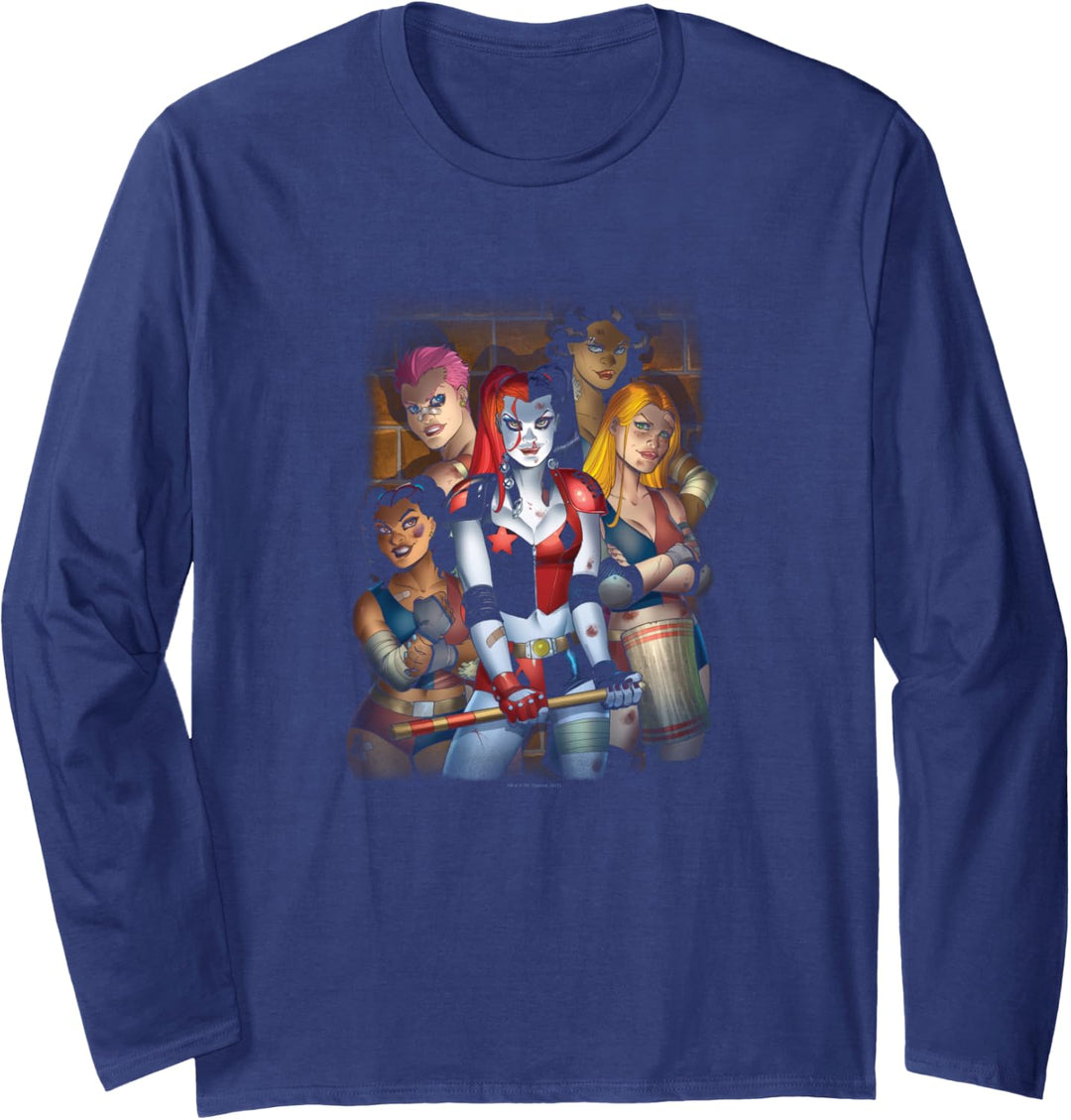 Harley Quinn and Bad Girls Langarmshirt