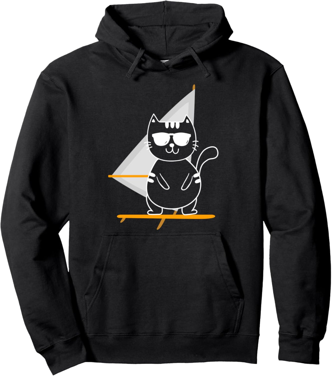 Windsurfing Surfbrett Segel - Windsurfen Windsurfer Pullover Hoodie