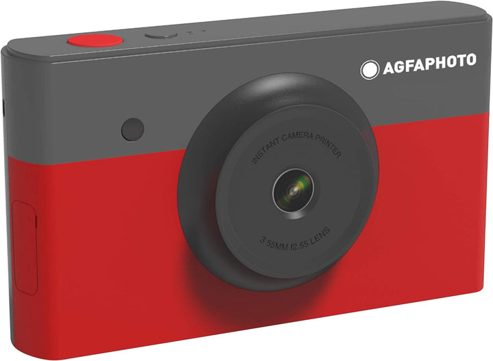 AgfaPhoto AGFA Foto, Realipix Mini S – Sofortbildkamera (Foto 5,3 x 8,6 cm – 2,1 x 3,4 Zoll, 10 MP,