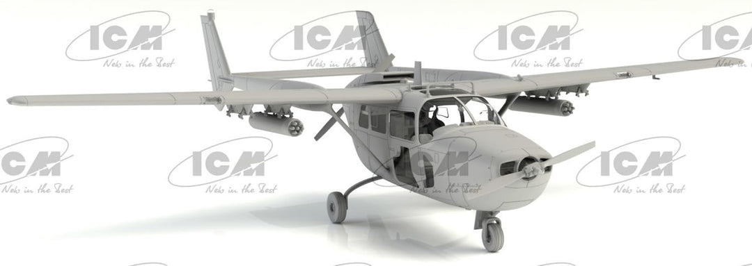 ICM 48292 Modellbausatz, Schwarz