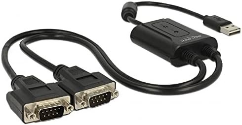 Delock USB 2.0 auf 2 x Seriell RS-232 Adapter