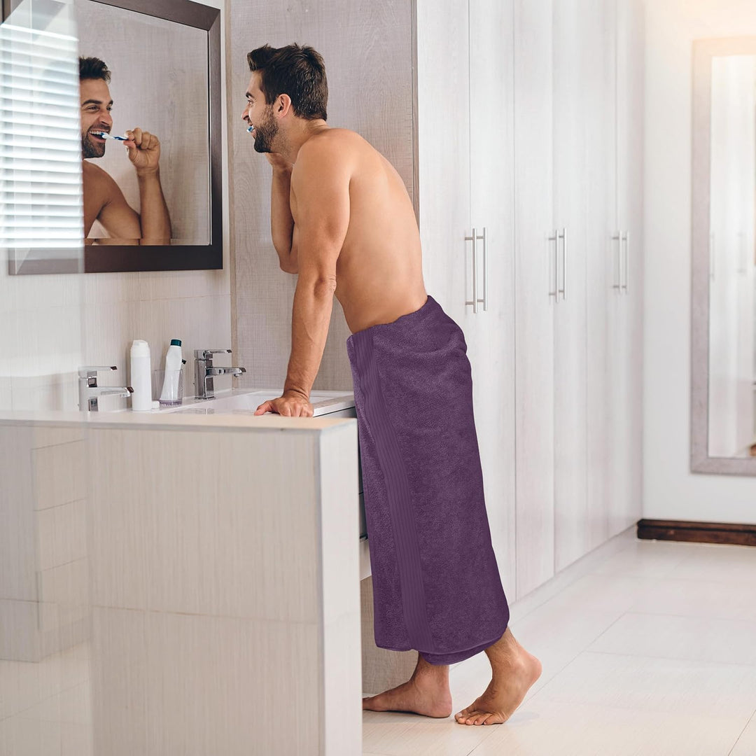 Utopia Towels - 2er Grosses Badetuch mit Aufhänger - 100% gekämmte ringgesponnene Baumwolle, sehr sa