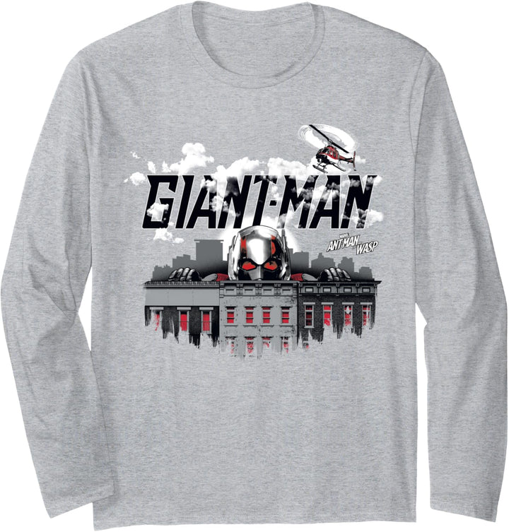 Marvel Ant-Man And The Wasp Giant-Man Portrait Langarmshirt