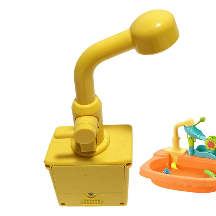 Play Sink, Wash Basin, Automatic Flow, Water Faucet, Spout for Kids | Activity Basin, Cleaning Area,