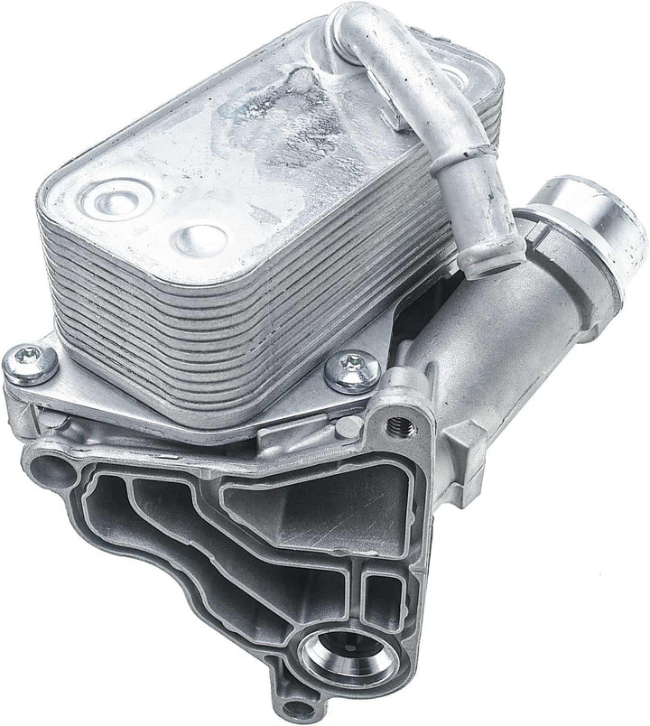 Frankberg Ölkühler Motoröl Ölfiltergehäuse Kompatibel mit 1er F20 F21 E82 E87 E81 E88 2006-Heute 2 F