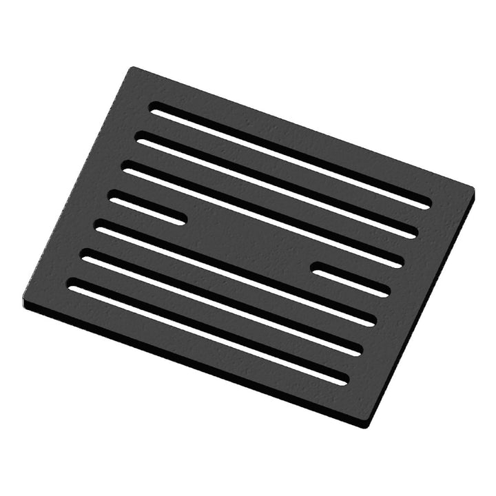 Kaminrost/Ascherost Eckig 225 x 175 x 10 mm passend für Justus ** Kaminöfen inkl. Modellübersicht -
