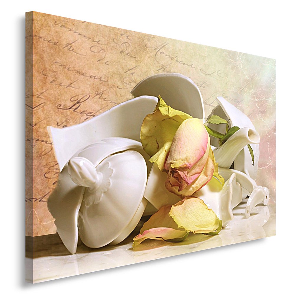 Feeby. Wandbild - 1 Teilig - 70x100 cm, Leinwand Bild Leinwandbilder Bilder Wandbilder Kunstdruck, K