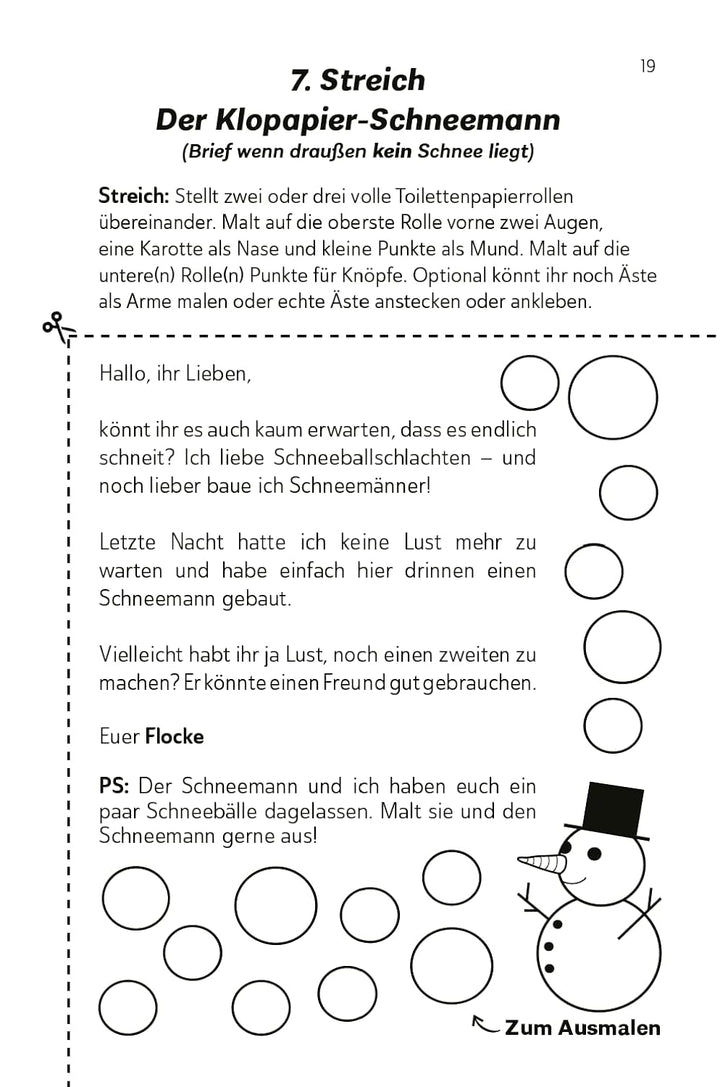 Die lustigsten Wichtelbriefe für Kinder | Zum Ausschneiden & sofort Verwenden | Interaktives Advents