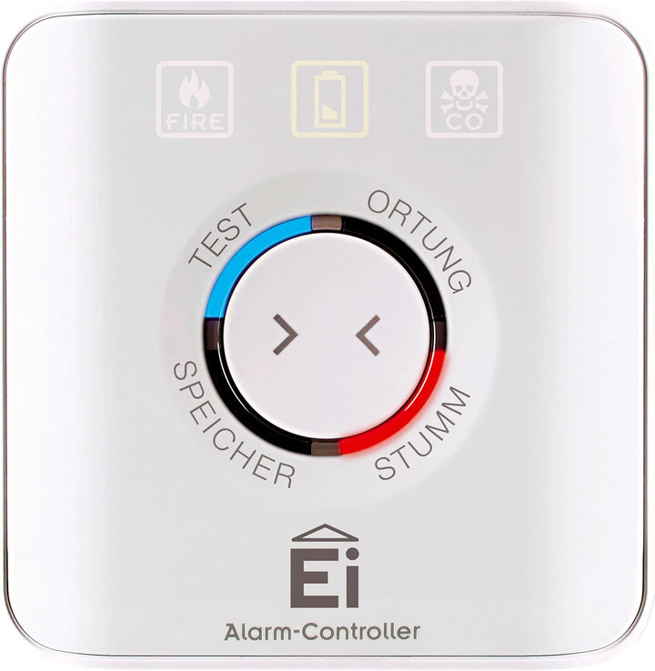 Ei Electronics EI450-1XD Ei450 Alarm-Controller, 3 V, weiss + 10-Jahres-Funkmodul mit erweiterten Fu