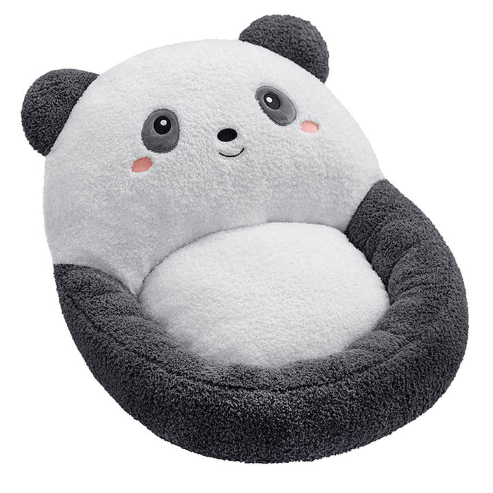 FakeFace Cartoon Panda-Kissen Weiche &amp; Bequeme Stuhlkissen Taillenstütze Sitzpolster Sitzkissen Warm