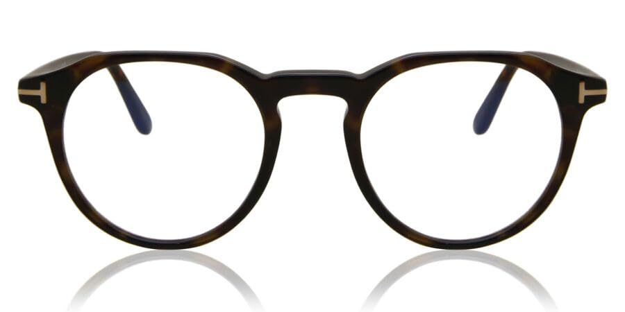 Tom Ford Unisex Lunettes de Soleil 49 Dark Havana, 49 Dark Havana