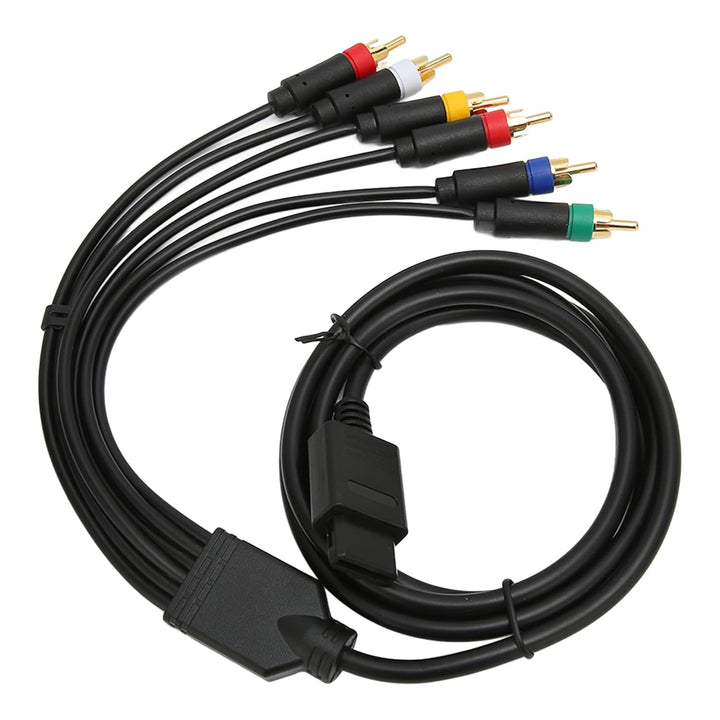 Keenso RGB RGBS -Komponentenkabelkabel, AV -Kabel mit 4 BNC -Köpfen für für N64 für SFC für