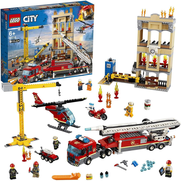 LEGO 60216 City Fire Feuerwehr in der Stadt, Feuerwehr